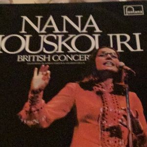 Vinyl records , two records British concert.